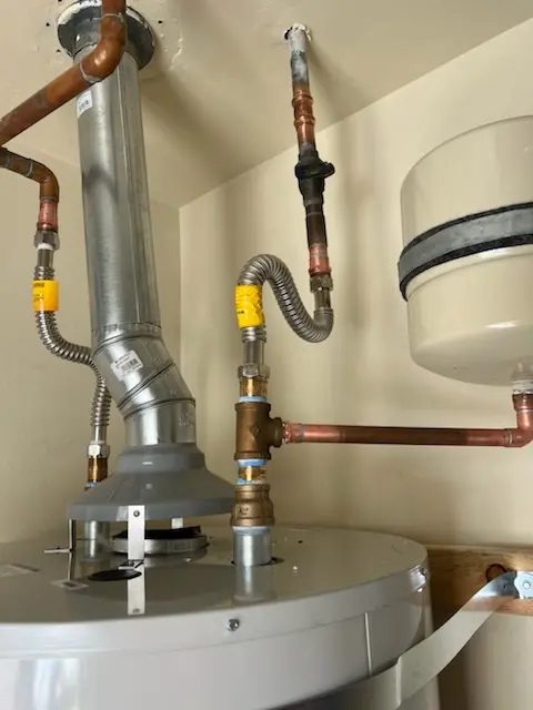 Water heater installation and plumbing repair in Governors Grove