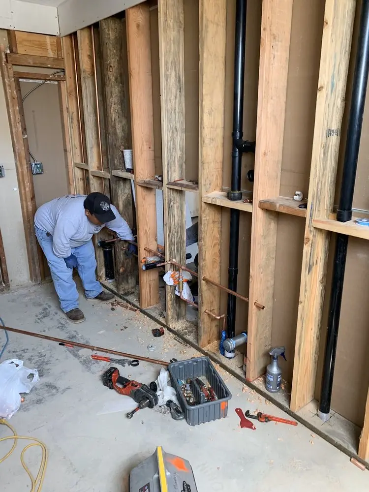 Commercial rough-in plumbing for Gas Line Repair in Governors Grove